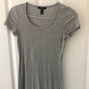 Gray Knit Dress